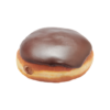 Chocolate Donut filled with chocolate