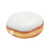 Donut filled with cherry vanilla